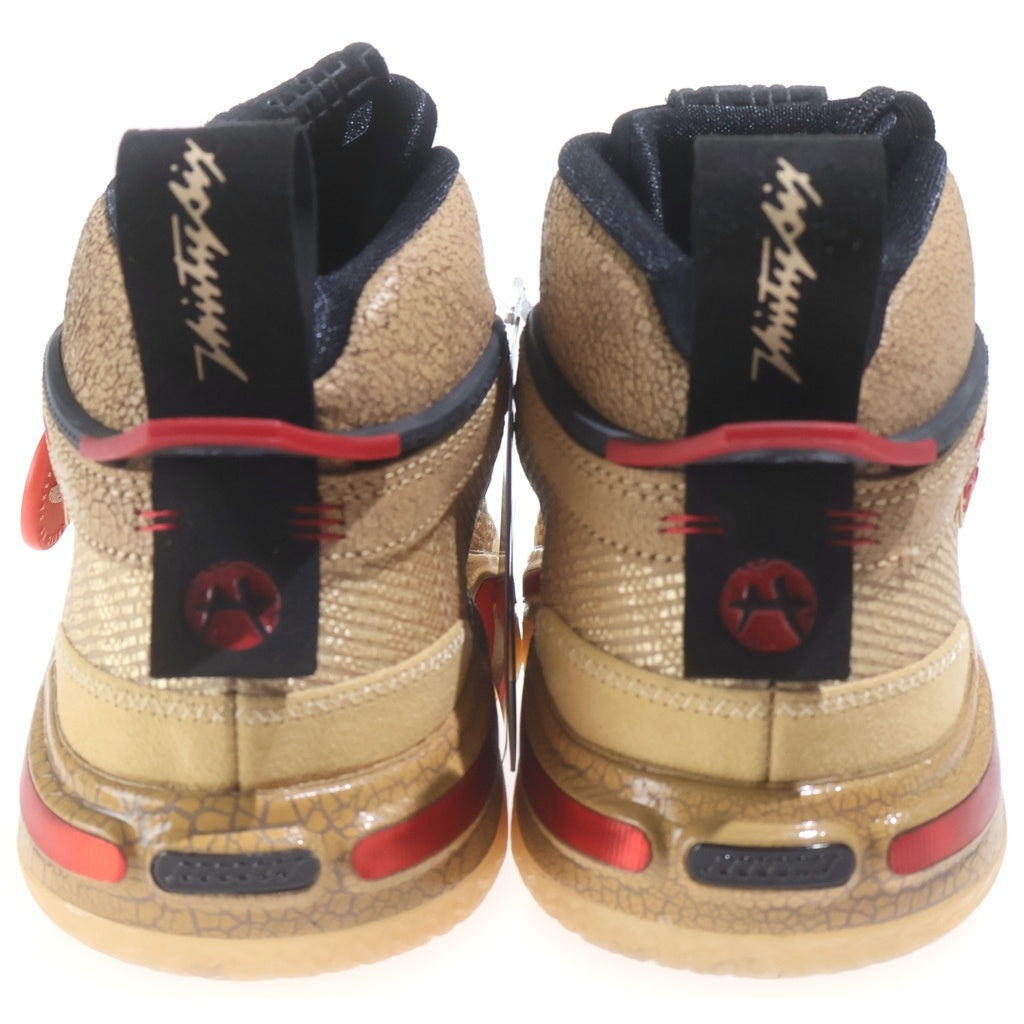 NIKE(ナイキ) ×RUI HACHIMURA AIR JORDAN 36 SE RUI ルイハチムラ エアージョーダン ルイ ハイカットスニーカー ゴールド US8/26cm D02494-260