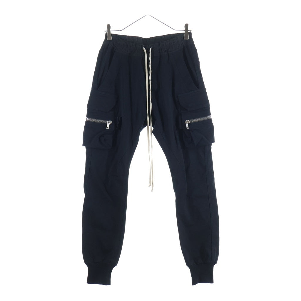 Rick Owens(リックオウエンス) 21SS MASTODON CARGO JOG PANTS マストドン カーゴ ジョガーパンツ ブラック RU21S6396-BA