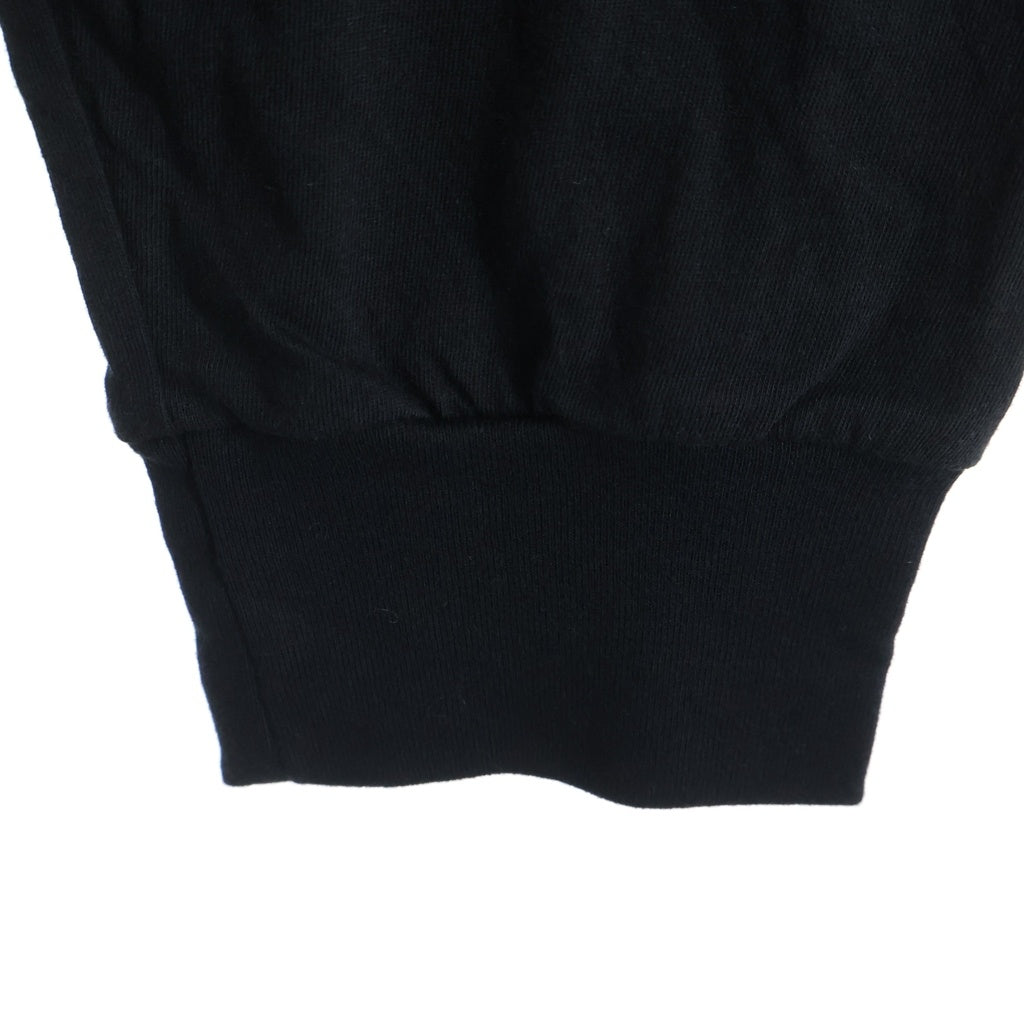 CHROME HEARTS(クロムハーツ) Floral Cross Horseshoe Long Sleeve Tee フローラルクロス ホースシュー ロングスリーブ Tシャツ ブラック/ネオンイエロー -