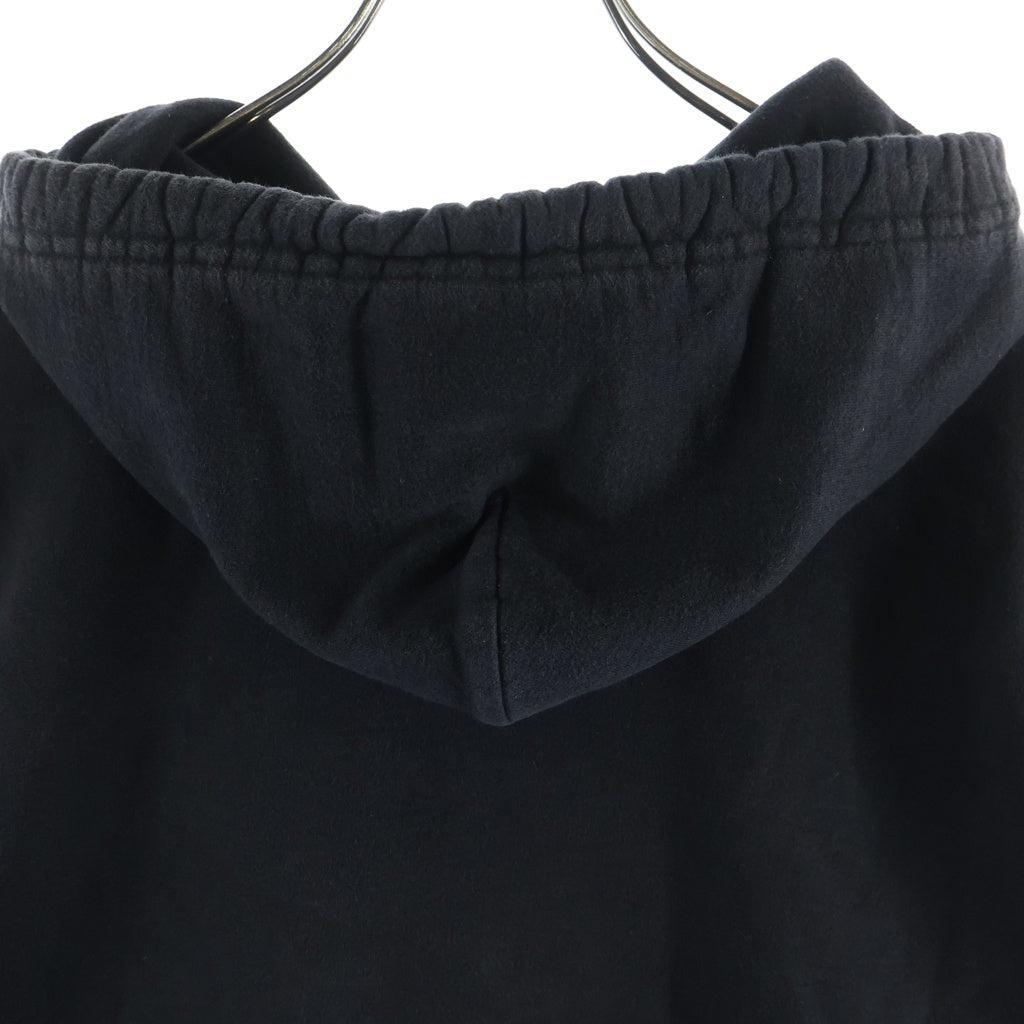 CHROME HEARTS(クロムハーツ) SWTSHRT PLVR オンライン限定 袖ロゴプリント プルオーバーパーカー ブラック
