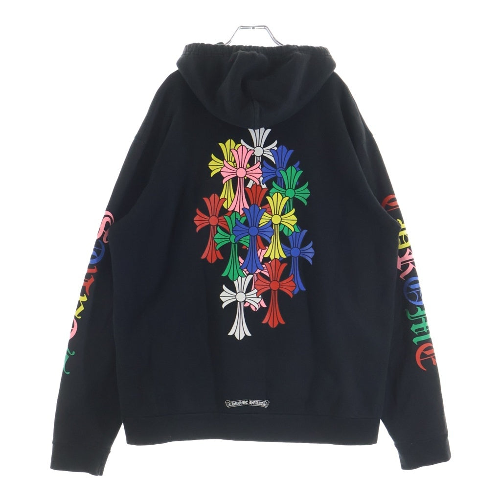 CHROME HEARTS(クロムハーツ) MLTCOL CEM CRS HD PLVR マルチセメタリー プルオーバーパーカー ブラック