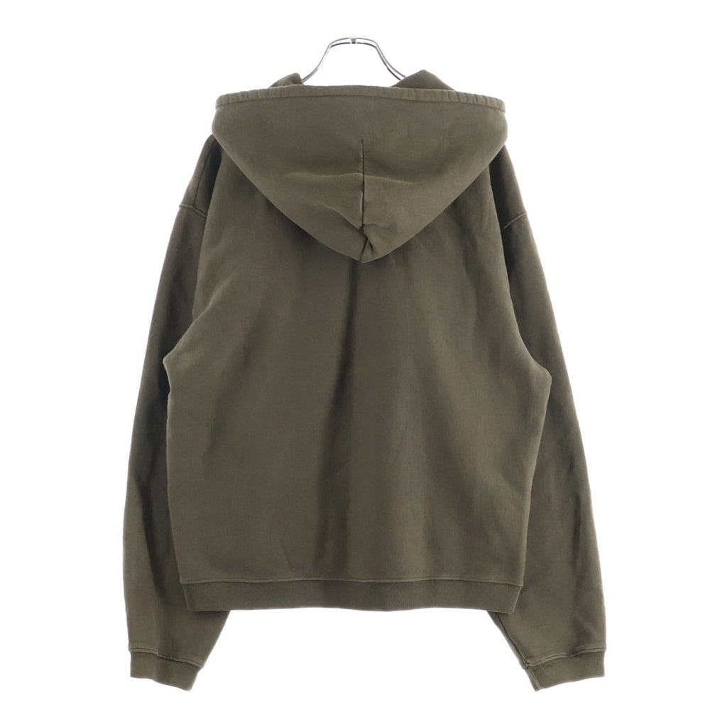 STUSSY(ステューシー) FADED GRAPHIC ZIP HOODIE フェード グラフィック ジップアップフーディー ブラウン