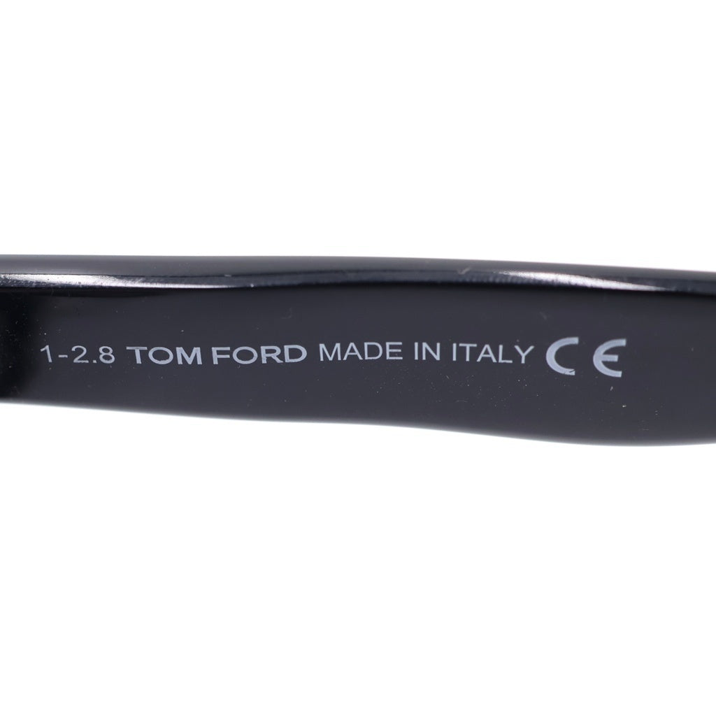 TOM FORD(トムフォード) ミラーコートレンズ ウェリントン サングラス ブラック TF714