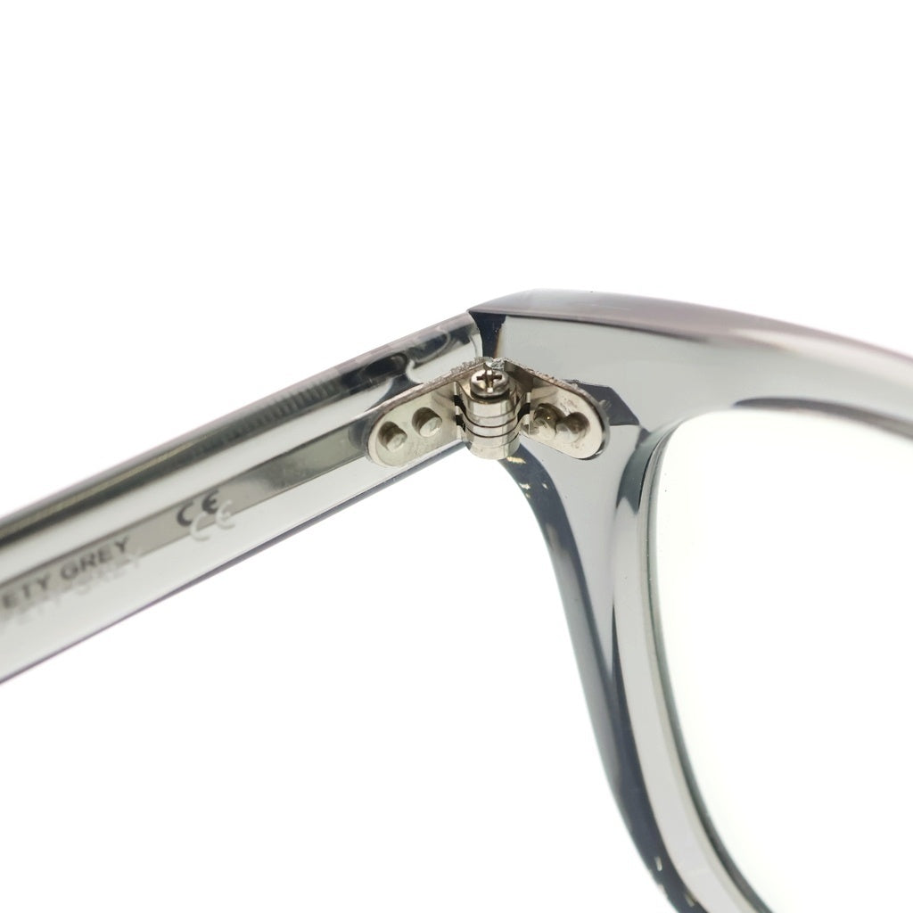 NOCHINO OPTICAL(ノチノオプティカル) SUN SUI クリアフレーム ウェリントン サングラス アイウェア グレー