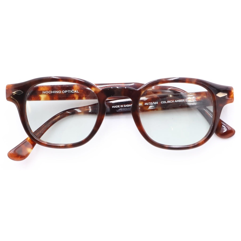 NOCHINO OPTICAL(ノチノオプティカル) NOCHINO ボストン アイウェア ブラウン