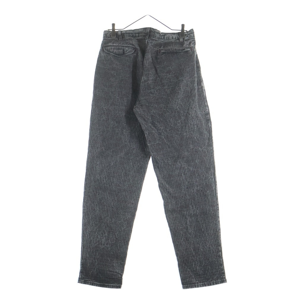Levi's(リーバイス) 90S VINTAGE ヴィンテージ 刺子加工 ツータック デニムパンツ ブラック 22828-1258
