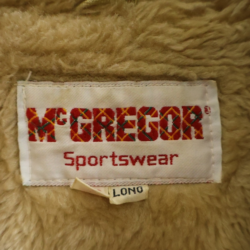 McGREGOR(マクレガー) 70S VINTAGE ヴィンテージ ボア切替 コーデュロイボンバージャケット ブラウン