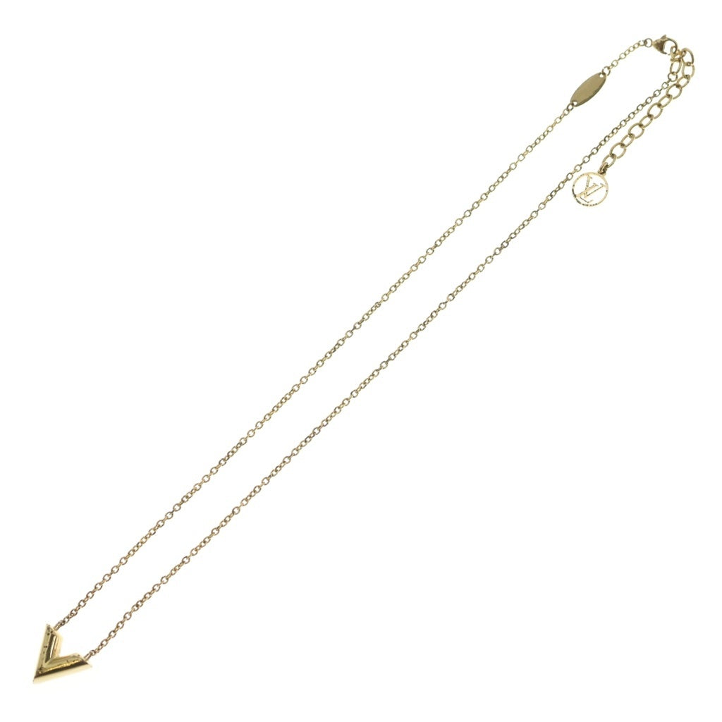 LOUIS VUITTON(ルイヴィトン) エッセンシャルV ネックレス ゴールド M61083 レディース