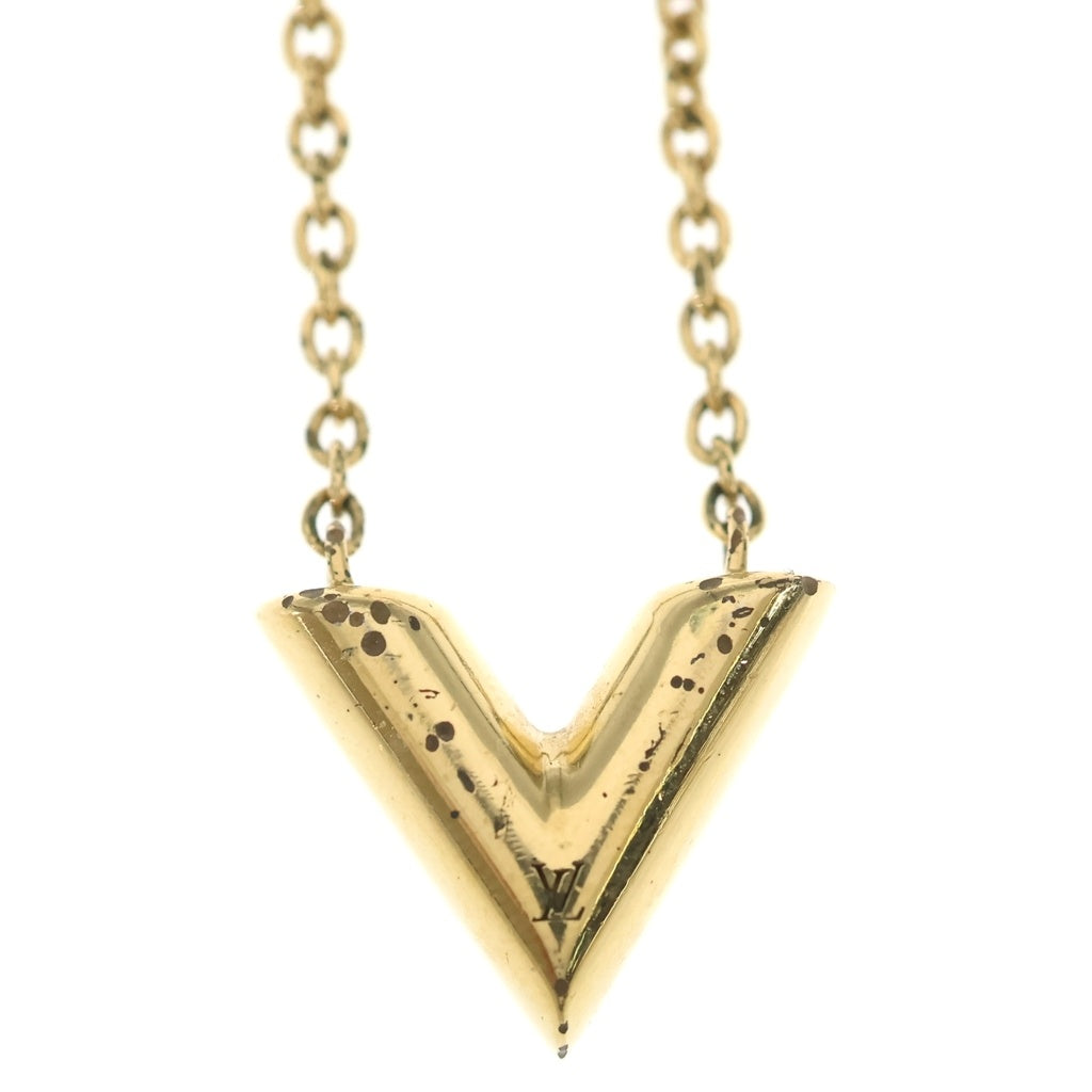 LOUIS VUITTON(ルイヴィトン) エッセンシャルV ネックレス ゴールド M61083 レディース