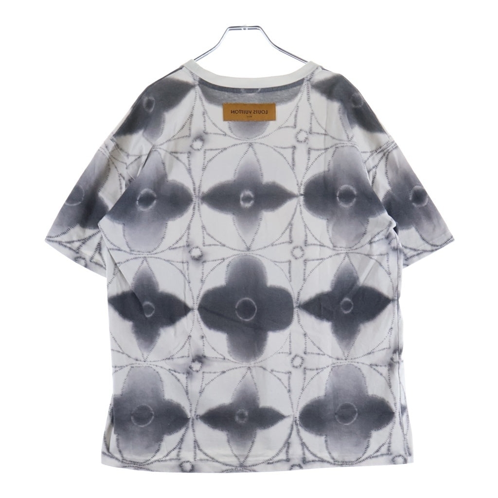 LOUIS VUITTON(ルイヴィトン) 23SS タイダイ モノグラム プリンテッドシボリ 半袖Tシャツ カットソー グレー RM231 NPL HOY89W