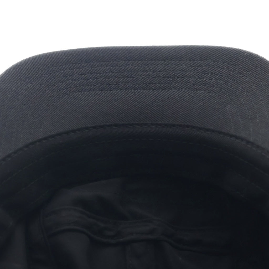 SUPREME(シュプリーム) 25AW Washed Chino Twill ウォッシュド チノ ツイル ボックスロゴ キャンプキャップ 帽子 ブラック