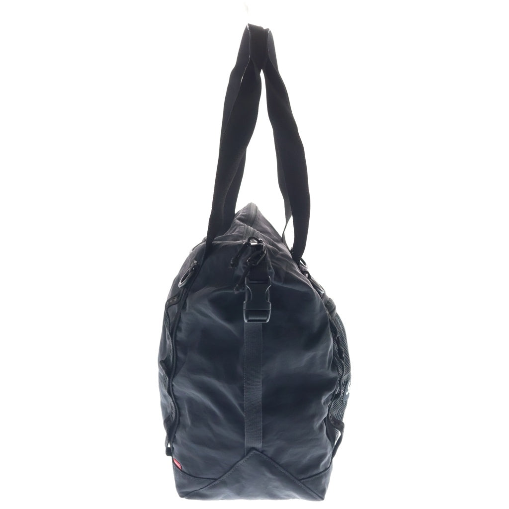 SUPREME(シュプリーム) 20AW Zip Tote Bag ボックスロゴデザイン ジップ トートバッグ ブラック レディース