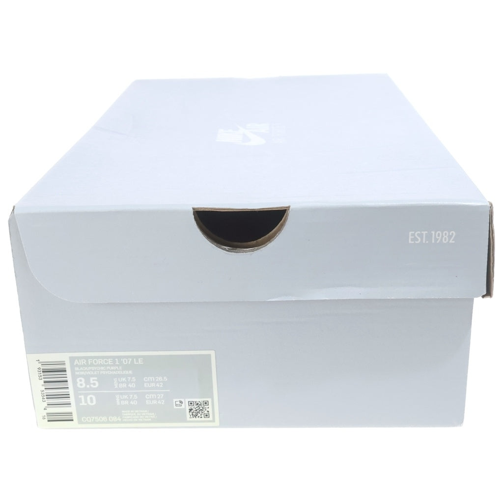 NIKE(ナイキ) Air Force 1 Low Collection Black エアーフォース ワン コレクション ブラック ローカットスニーカー US8.5/26.5cm CQ7506-084