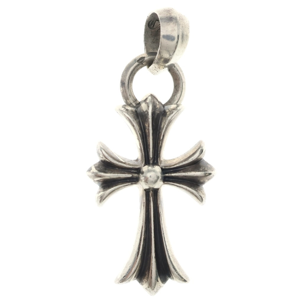CHROME HEARTS(クロムハーツ) CH CRS SML W/BALE Wベイル スモールCHクロス ペンダントトップ シルバー BCA218