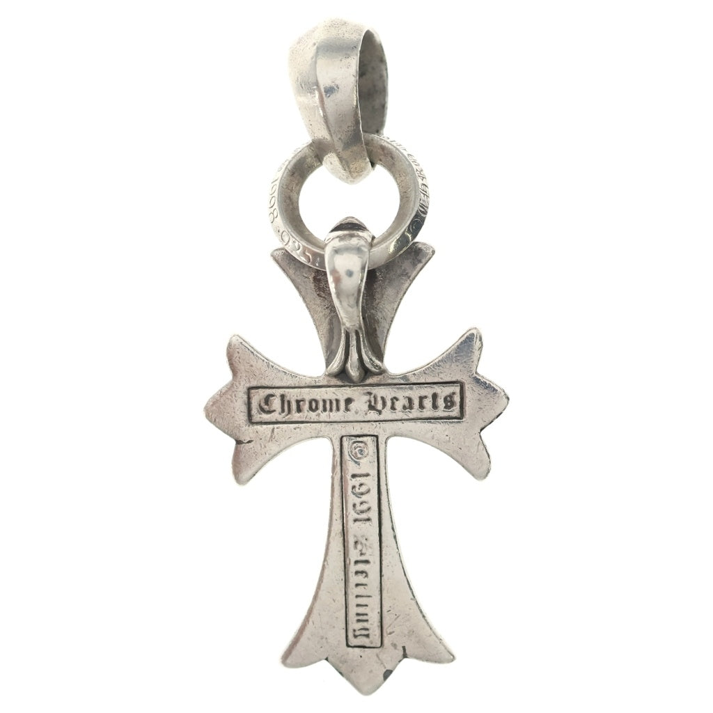 CHROME HEARTS(クロムハーツ) CH CRS SML W/BALE Wベイル スモールCHクロス ペンダントトップ シルバー BCA218
