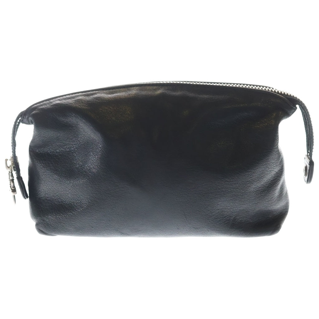 CHROME HEARTS(クロムハーツ) CHプラスパッチレザーポーチ ブラック