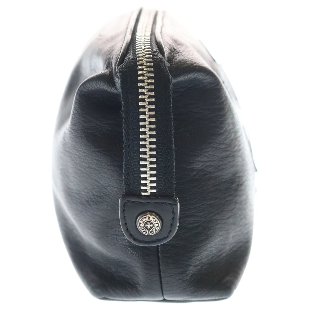 CHROME HEARTS(クロムハーツ) CHプラスパッチレザーポーチ ブラック