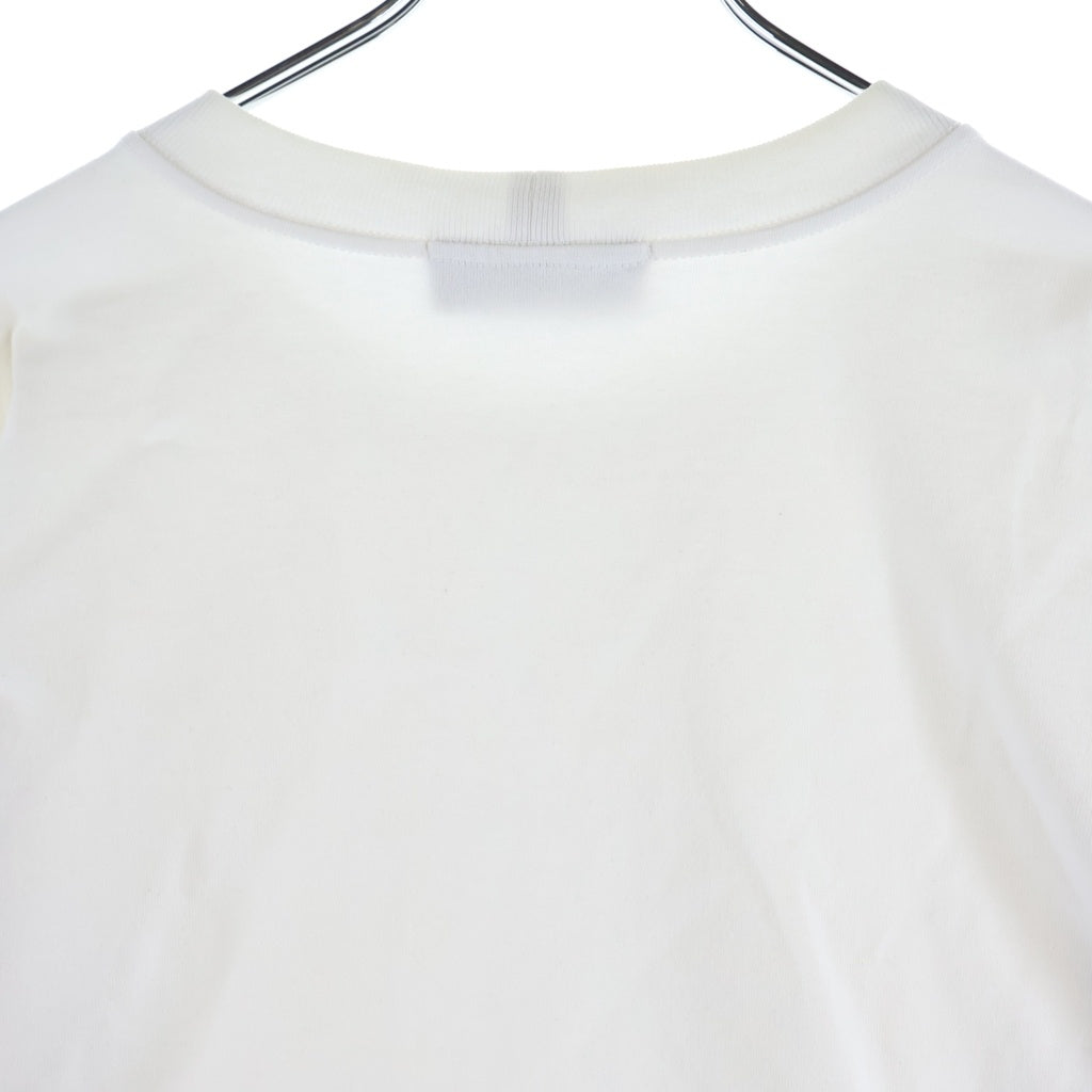 STONE ISLAND(ストーンアイランド) アームロゴデザイン クルーネック カットソー 長袖Tシャツ ホワイト 771563750