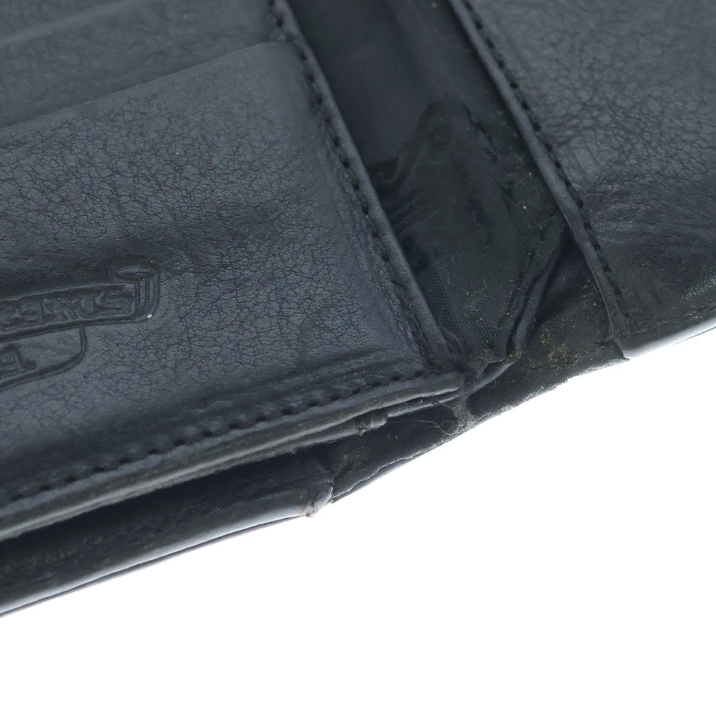 CHROME HEARTS(クロムハーツ) WAVE ウェーブ レザーウォレット 財布 ブラック