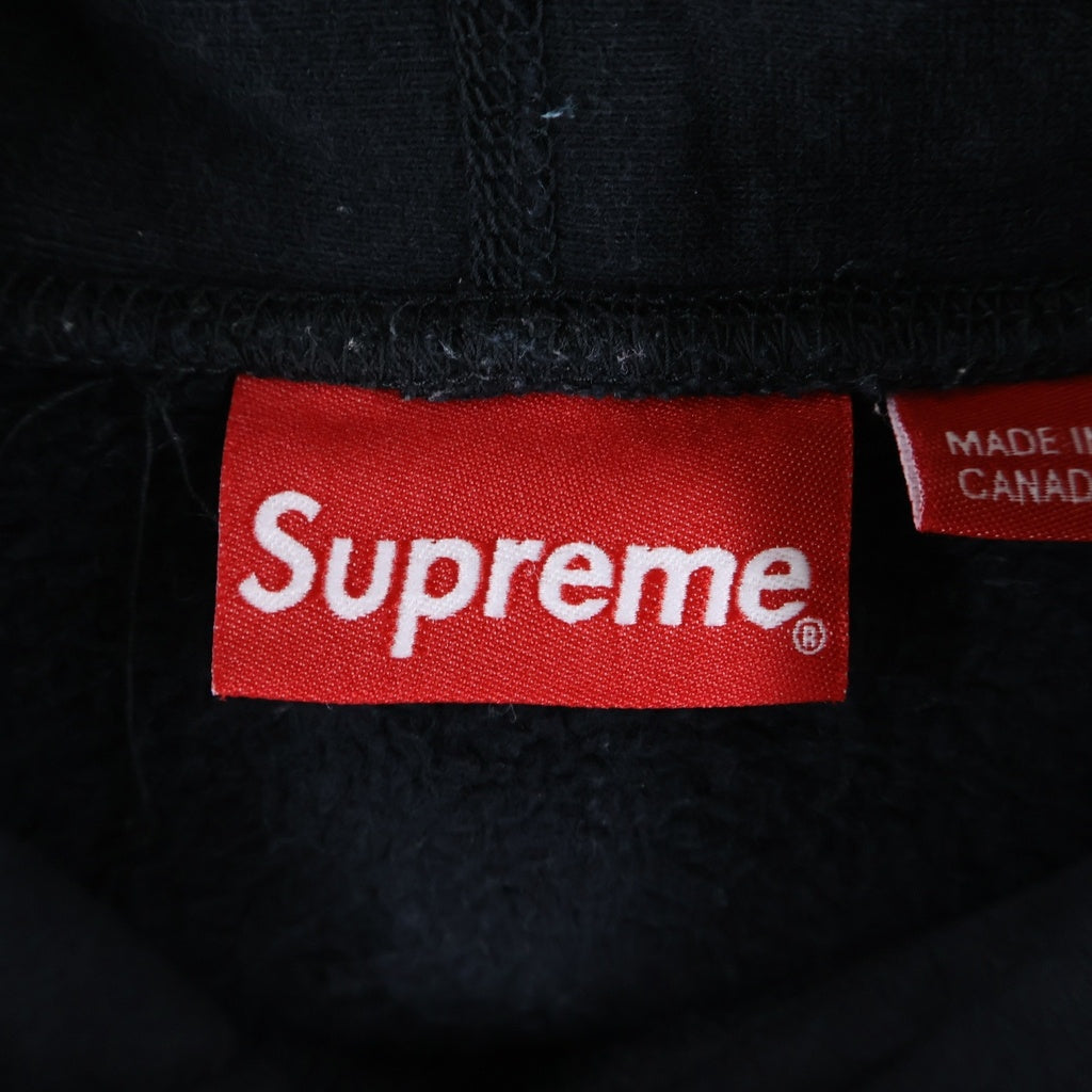 SUPREME(シュプリーム) 21AW Pearl Logo Hooded Sweatshirt パールロゴデザイン フーデッド スウェット パーカー ブラック