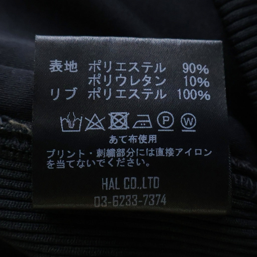 cvtvlist(カタリスト) 3D LOGO PANTS エンブロイダリーデザイン スナップボタン ドローストリング スウェット パンツ ブラック 2101010404