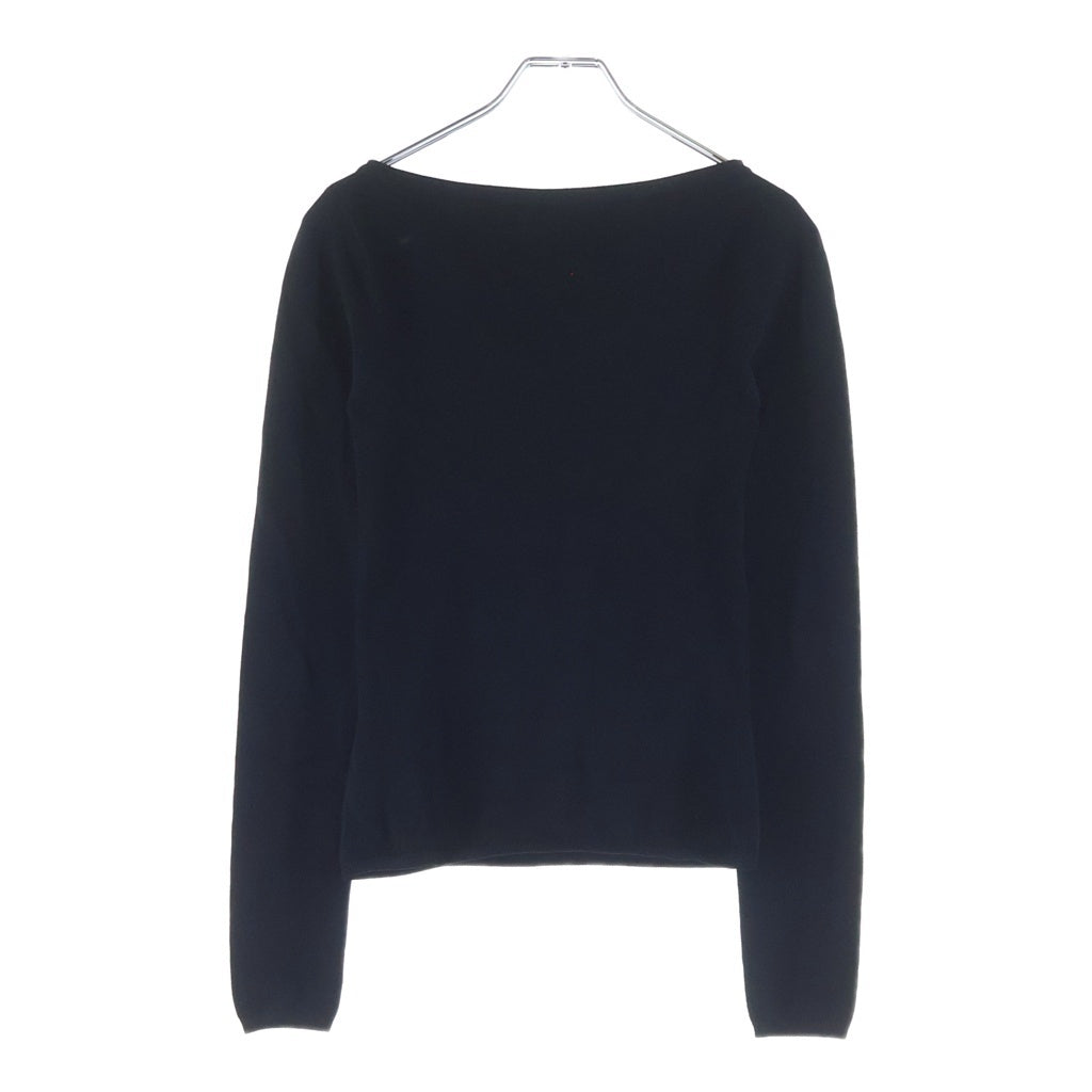 AMIRI(アミリ) LONG SLEEVE KEYHOLE TOP キーホールデザイン ロングスリーブ トップス レディース ブラック