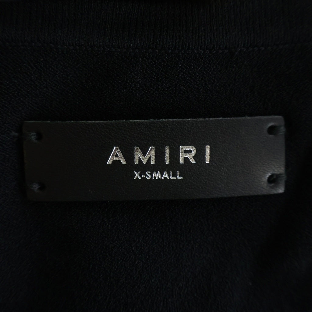 AMIRI(アミリ) LONG SLEEVE KEYHOLE TOP キーホールデザイン ロングスリーブ トップス レディース ブラック