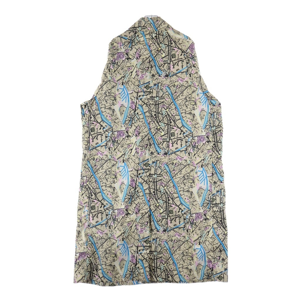 FENDI(フェンディ) Printed Trench Coat プリントデザイン トレンチコート ブラウン FF0647 AIA9