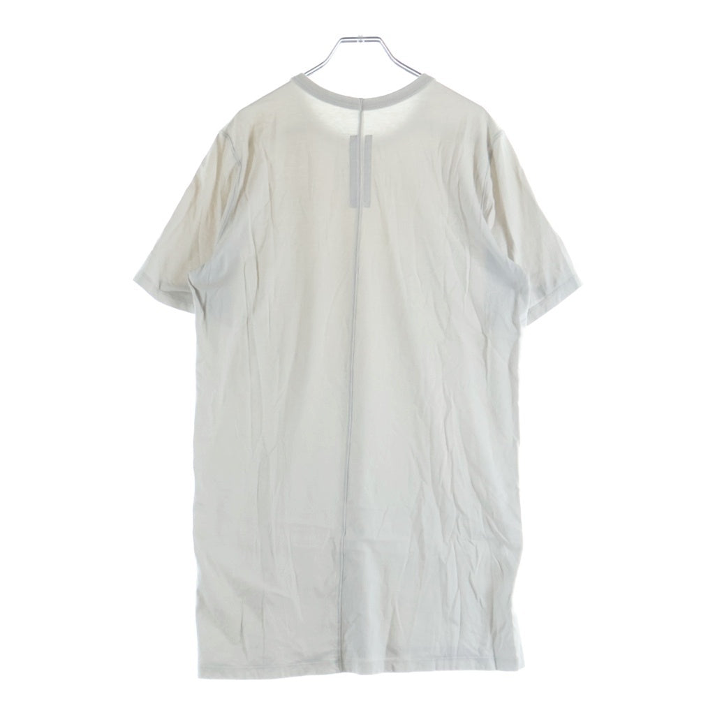 Rick Owens(リックオウエンス) 21SS LEVEL T-SHIRT クルーネック半袖Tシャツ カットソー ホワイト RU21S6264-JA