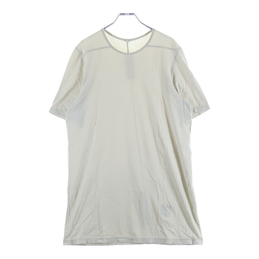 Rick Owens(リックオウエンス) LEVEL T-SHIRT クルーネック半袖Tシャツ カットソー グレー DU02A3250-RN