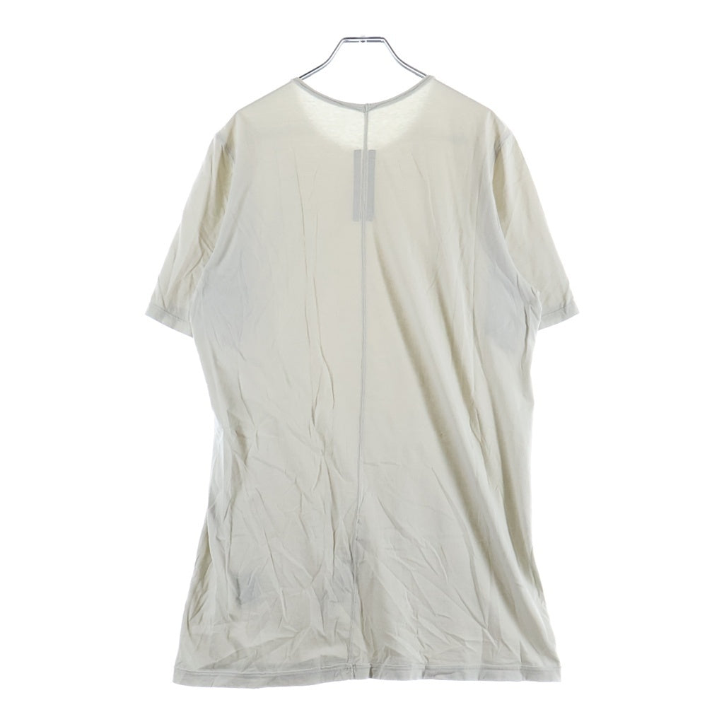 Rick Owens(リックオウエンス) LEVEL T-SHIRT クルーネック半袖Tシャツ カットソー グレー DU02A3250-RN