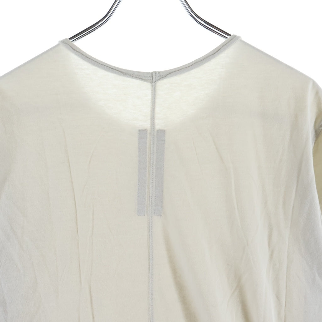Rick Owens(リックオウエンス) LEVEL T-SHIRT クルーネック半袖Tシャツ カットソー グレー DU02A3250-RN