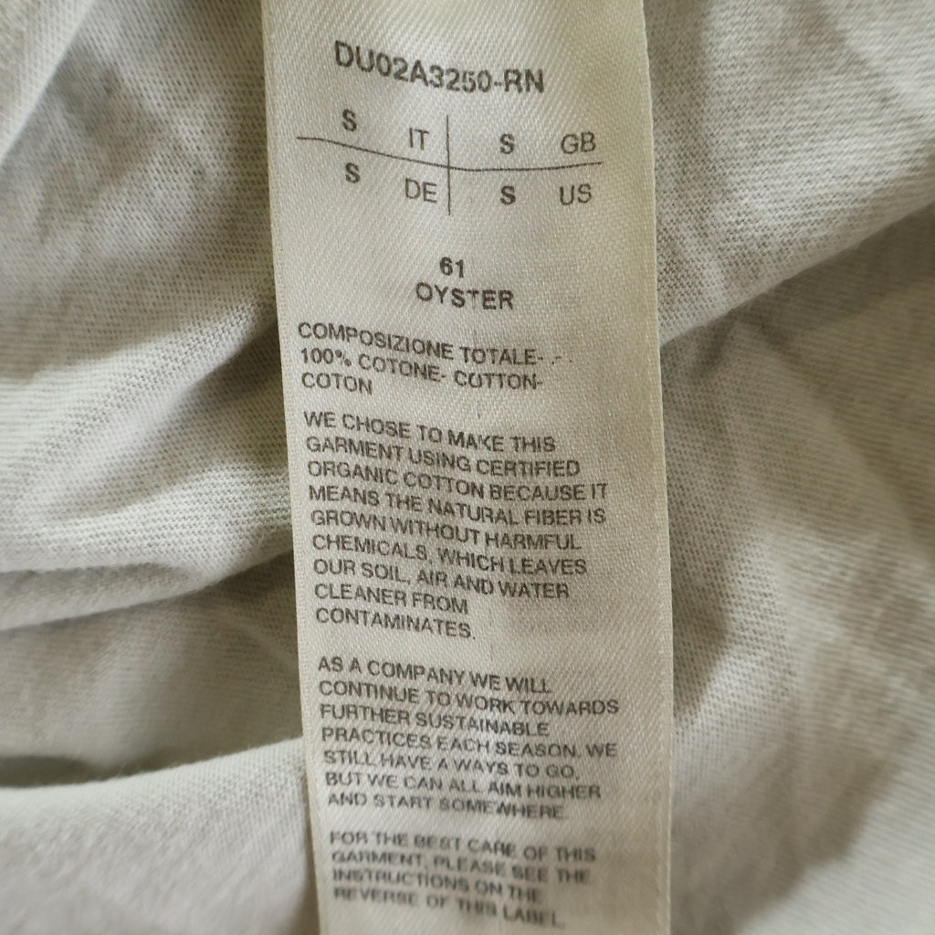 Rick Owens(リックオウエンス) LEVEL T-SHIRT クルーネック半袖Tシャツ カットソー グレー DU02A3250-RN