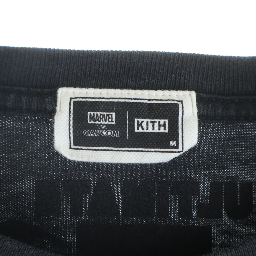 KITH(キス) x Marvel vs. Capcom Ultimate Vintage Tee マーベル バーサス カプコン アルティメット 半袖Tシャツ ブラック