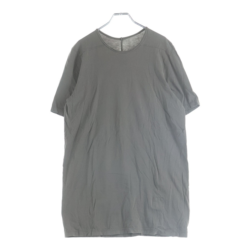 Rick Owens(リックオウエンス) LEVEL T-SHIRT クルーネック半袖Tシャツ カットソー グレー DU02A3250-RN