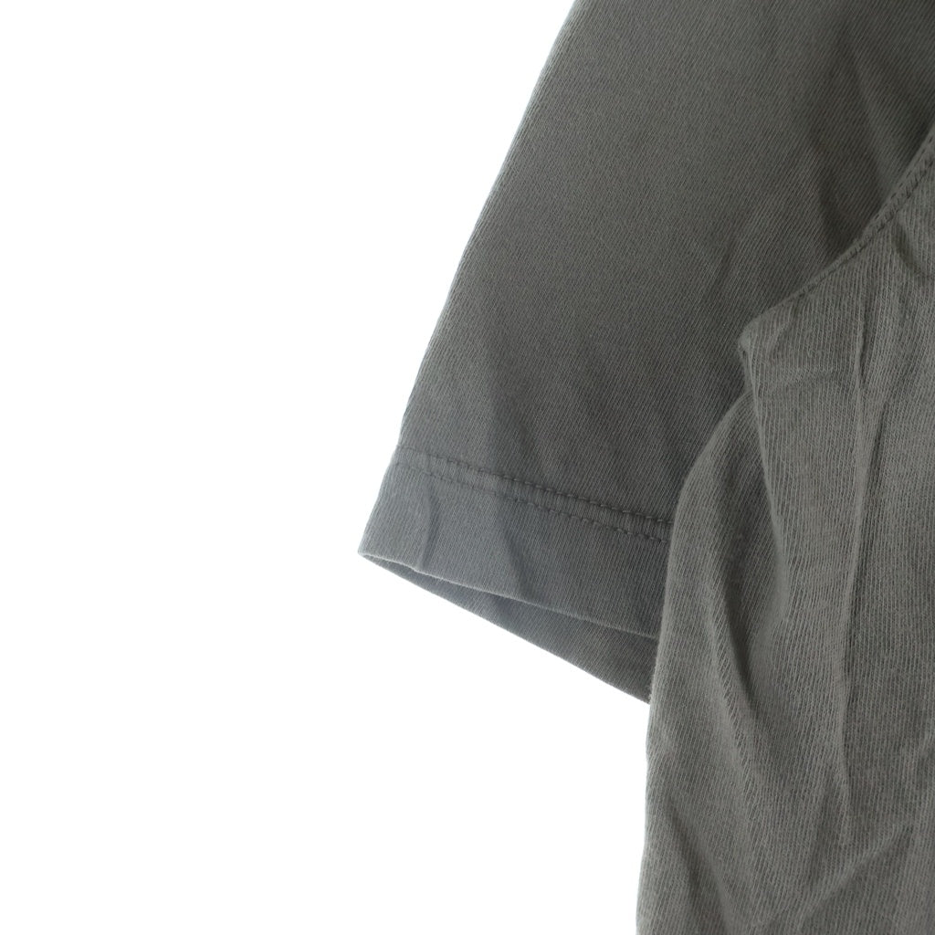 Rick Owens(リックオウエンス) LEVEL T-SHIRT クルーネック半袖Tシャツ カットソー グレー DU02A3250-RN