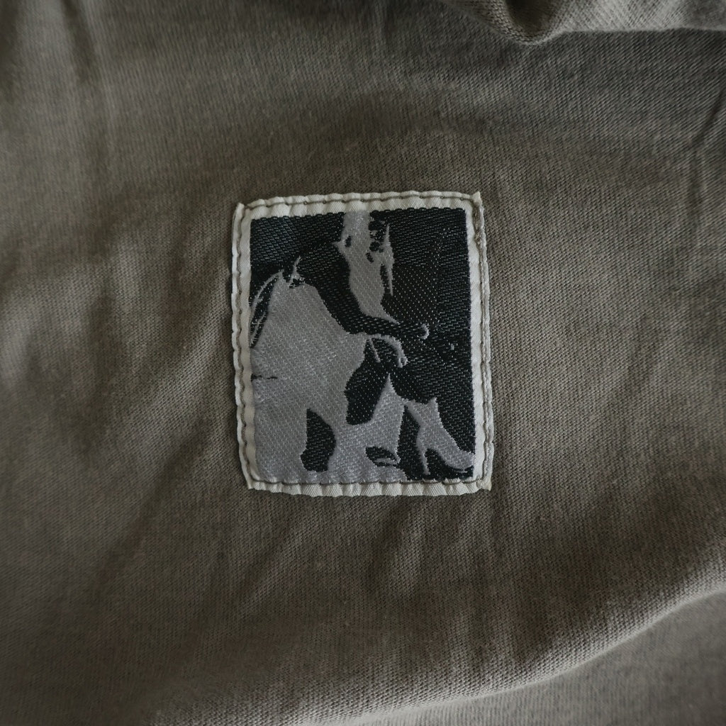 Rick Owens(リックオウエンス) LEVEL T-SHIRT クルーネック半袖Tシャツ カットソー グレー DU02A3250-RN