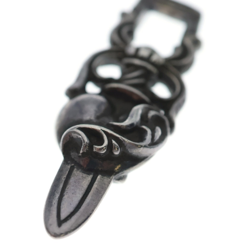 CHROME HEARTS(クロムハーツ) DAGGER HEART ダガーハート ペンダントトップ シルバー BCA243