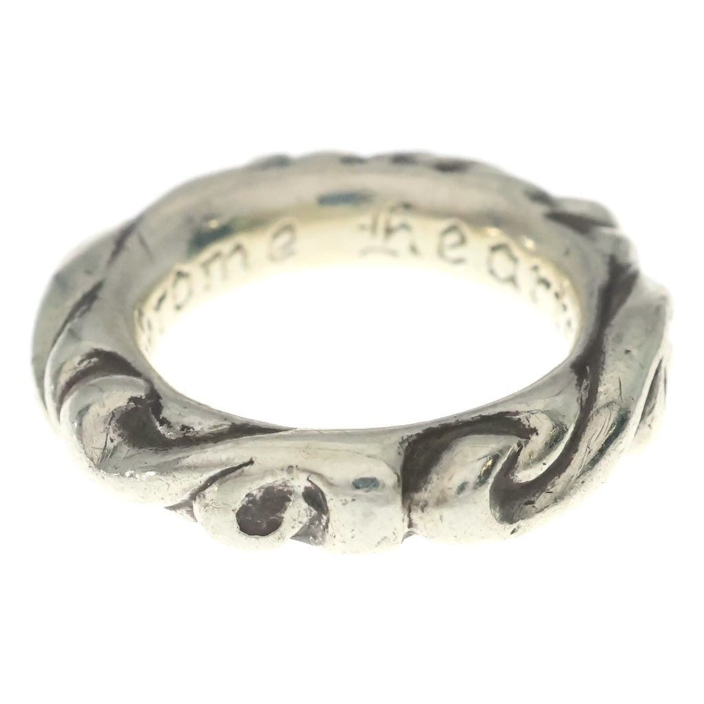 CHROME HEARTS(クロムハーツ) SCRL BAND スクロールバンド リング シルバー BCA351 レディース