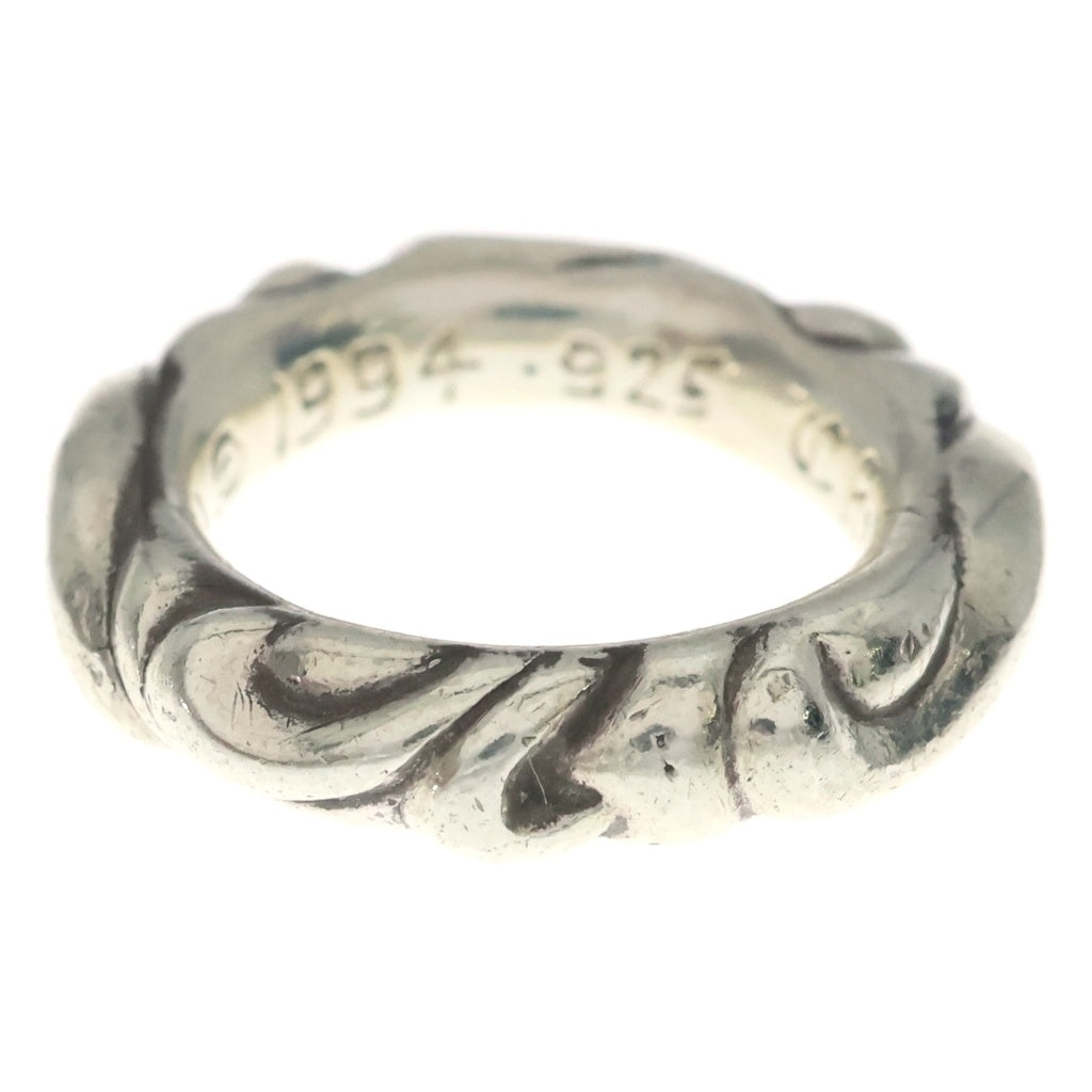 CHROME HEARTS(クロムハーツ) SCRL BAND スクロールバンド リング シルバー BCA351 レディース
