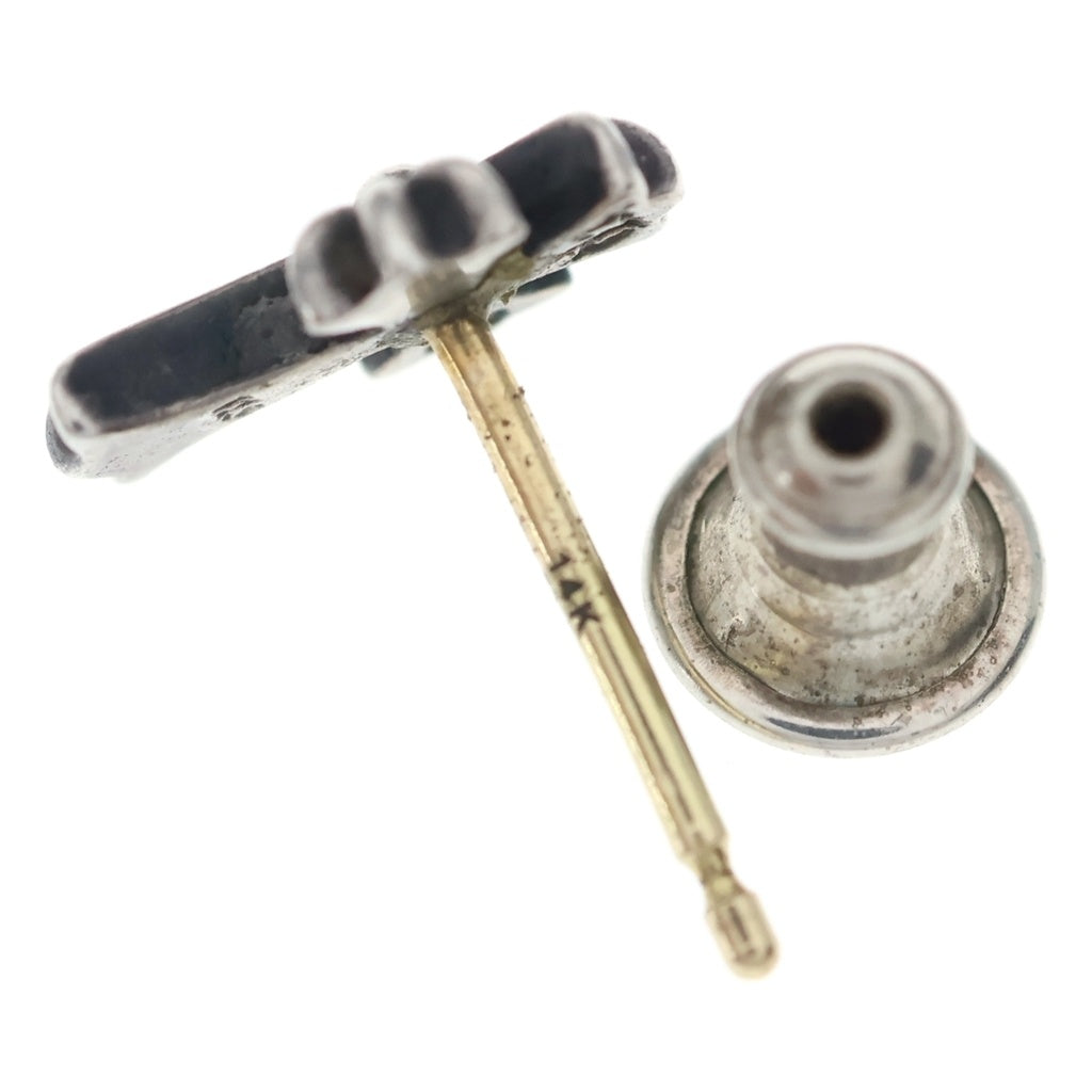 CHROME HEARTS(クロムハーツ) CH CRSS 2 FAT CHクロスファット スタッドピアス シルバー BCA092 レディース