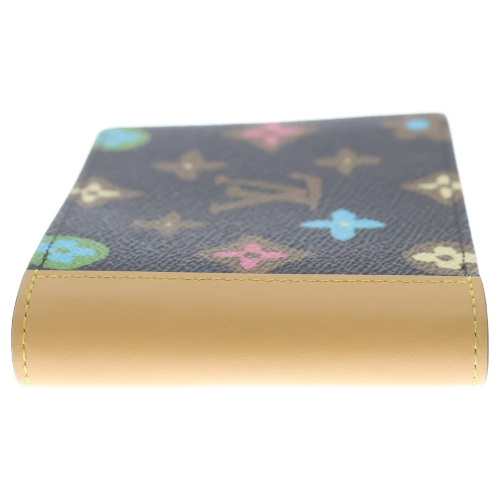 LOUIS VUITTON(ルイヴィトン) 24SS ×Tyler the Creator タイラーザクリエイター ポルトフォイユ ミュルティブル 二つ折り財布 ブラウン レディース