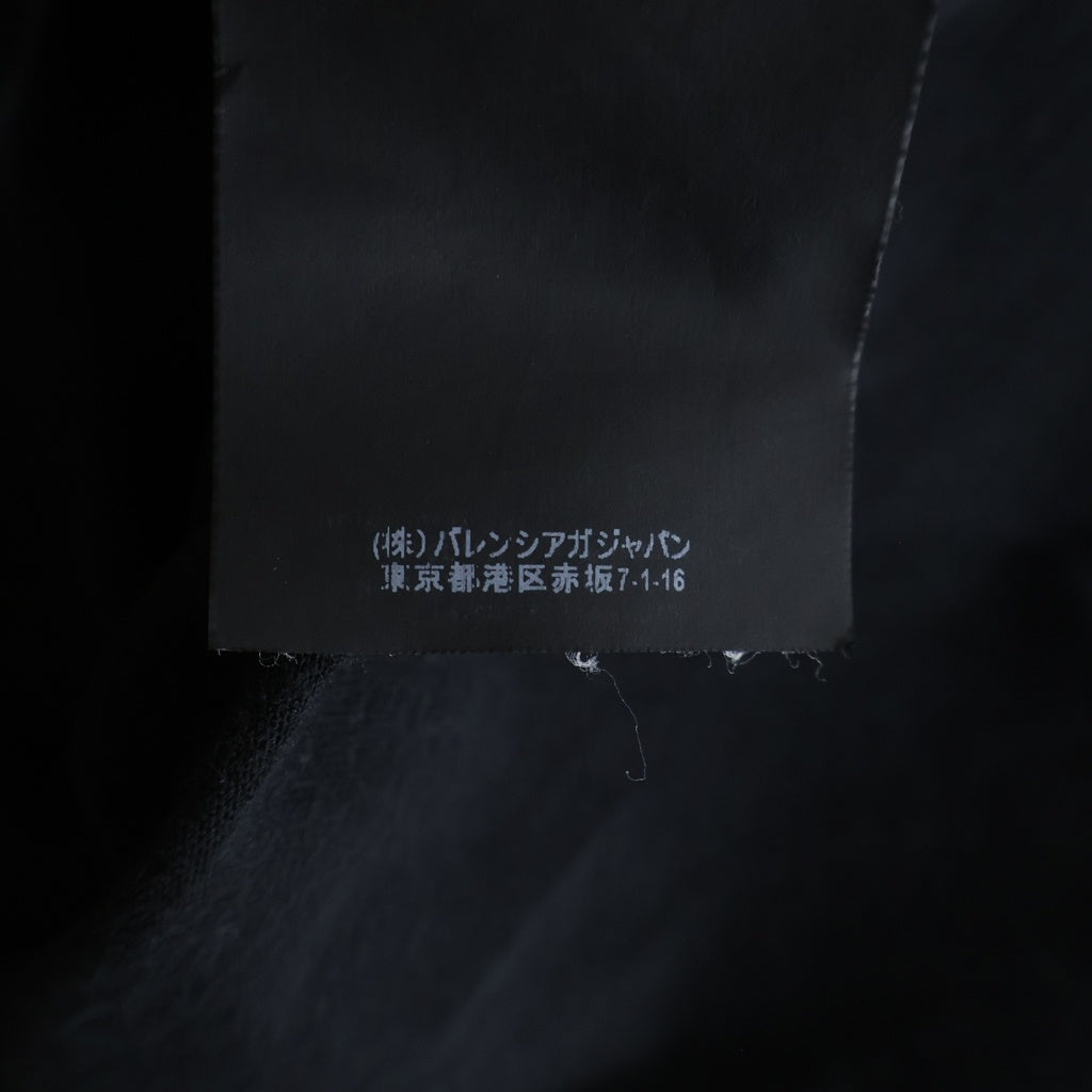 BALENCIAGA(バレンシアガ) WFP ロゴプリント オーバサイズ半袖Tシャツ カットソー ブラック 541874 TCV36