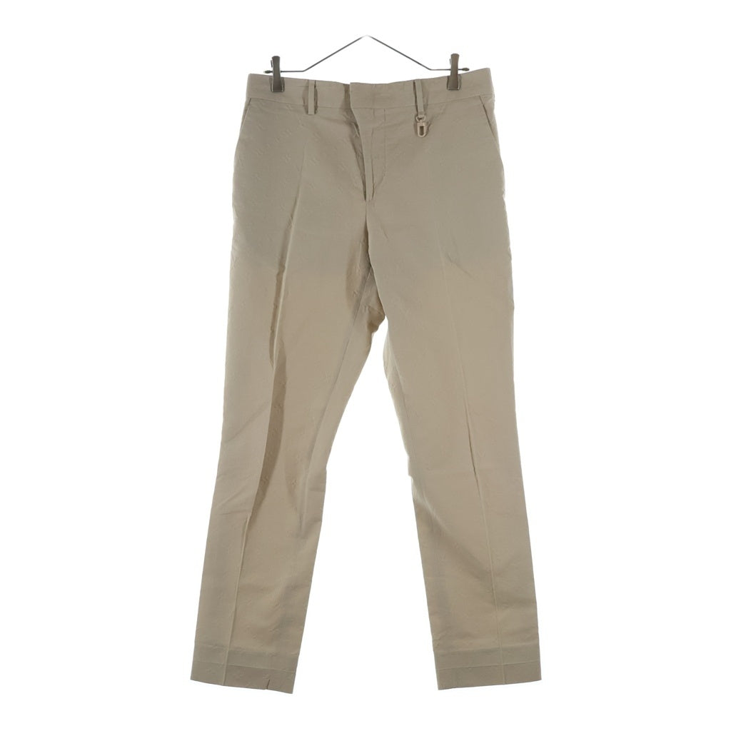LOUIS VUITTON(ルイヴィトン) 22AW モノグラムテーパードスラックス ベージュ RM222Q NN1 HKP42W