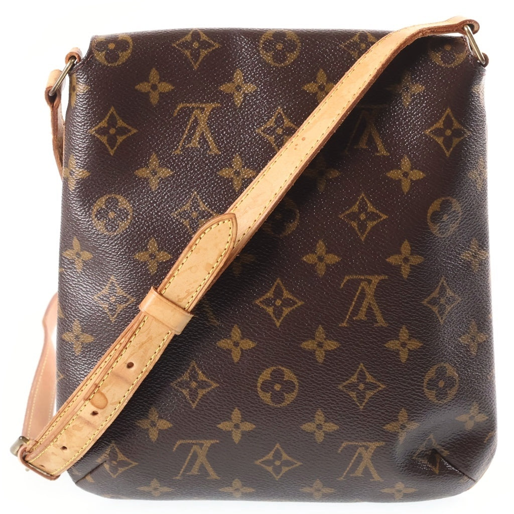 LOUIS VUITTON(ルイヴィトン) ミュゼット サルサ モノグラム レザー ショルダーバッグ ブラウン M51387 レディース