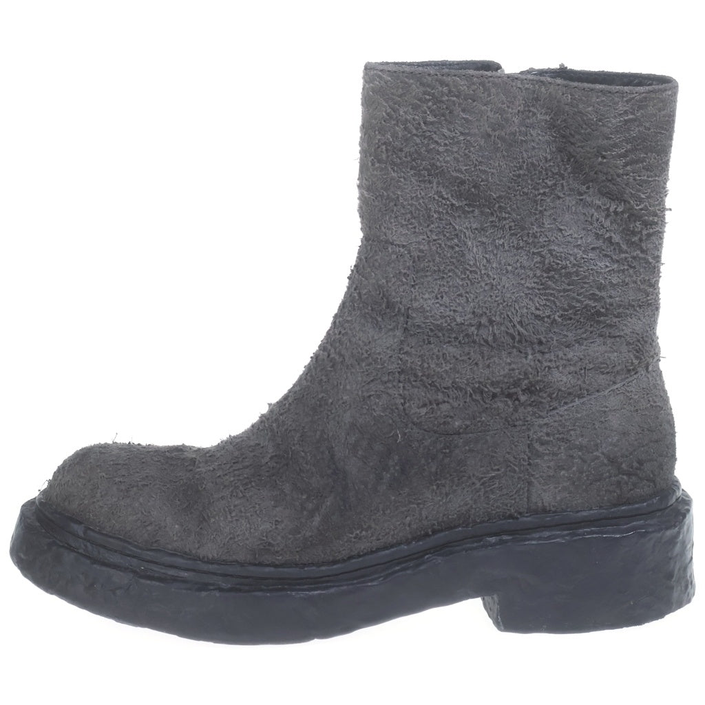CAMPER(カンペール) Vamonos バモンス ヌバックレザー サイドジップ ロングブーツ グレー A700012-009