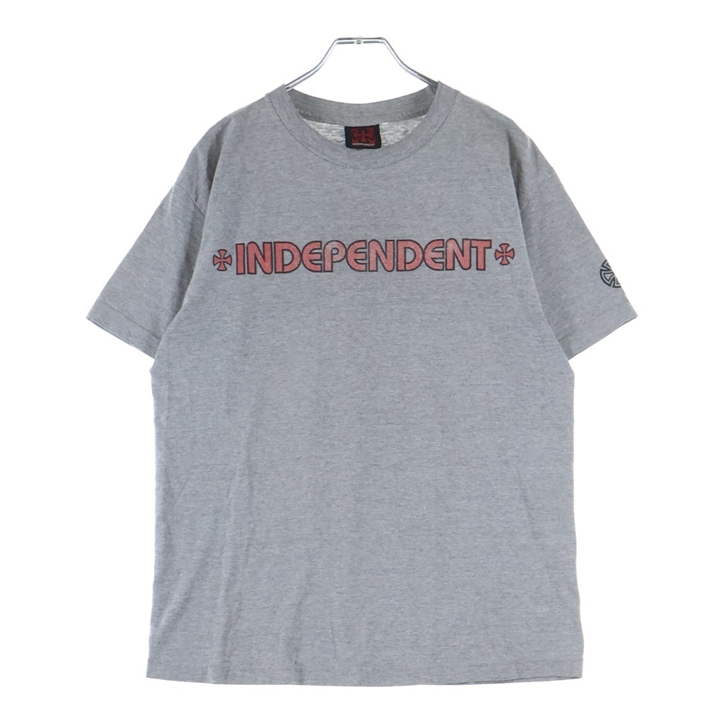 INDEPENDENT(インデペンデント) 90S アイアンクロス 半袖Tシャツ カットソー グレー