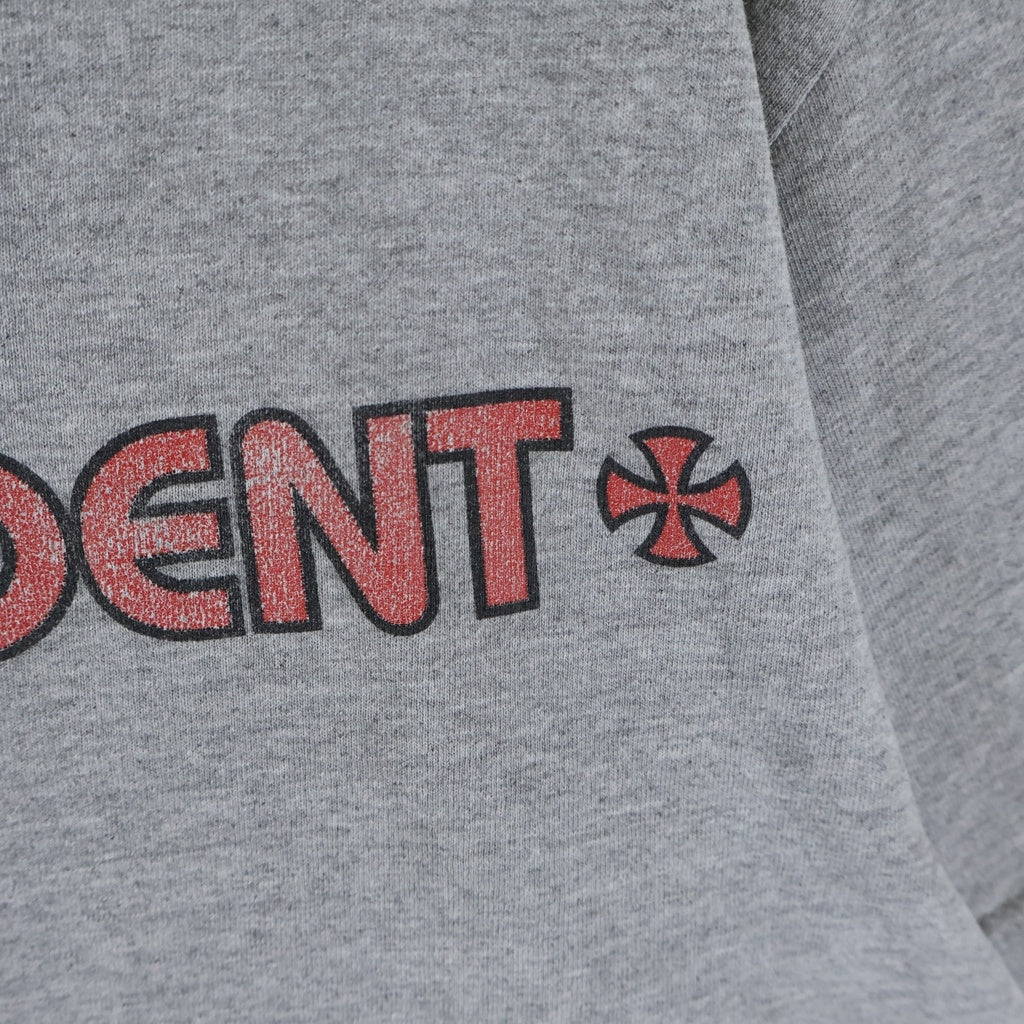 INDEPENDENT(インデペンデント) 90S アイアンクロス 半袖Tシャツ カットソー グレー