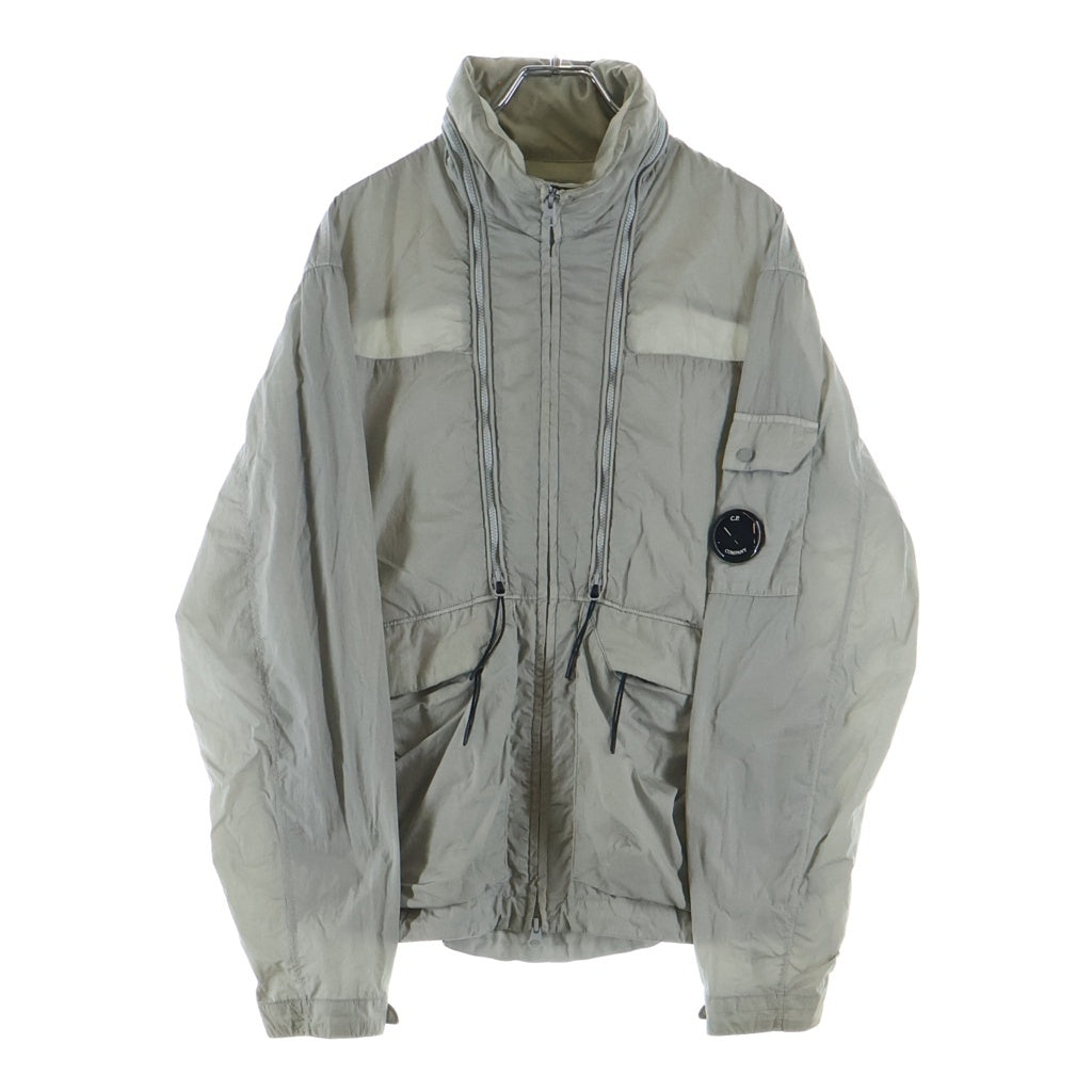 C.P. Company(シーピーカンパニー) ナイロン ジップアップジャケット ブルゾン グレー 16CMOW012A-005904G