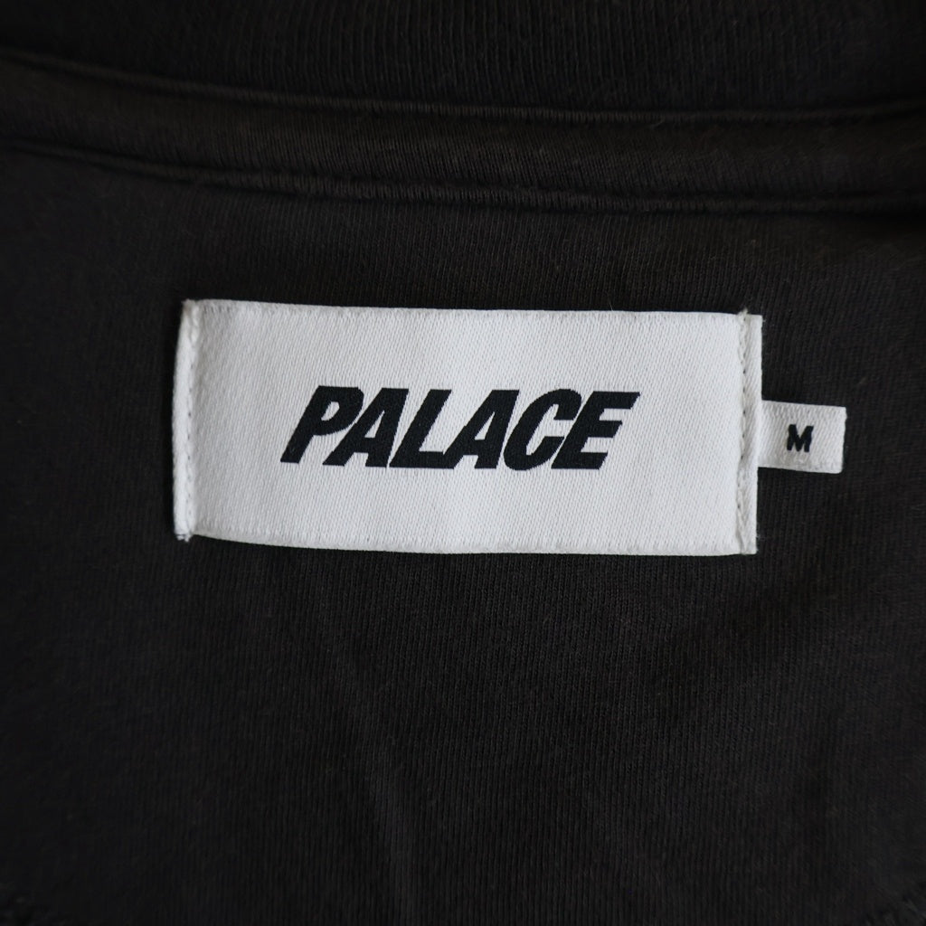 Palace Skateboards(パレススケートボーズ) ITALIA ZIP FUNNEL イタリア ジップアップジャケット スウェット ブラック